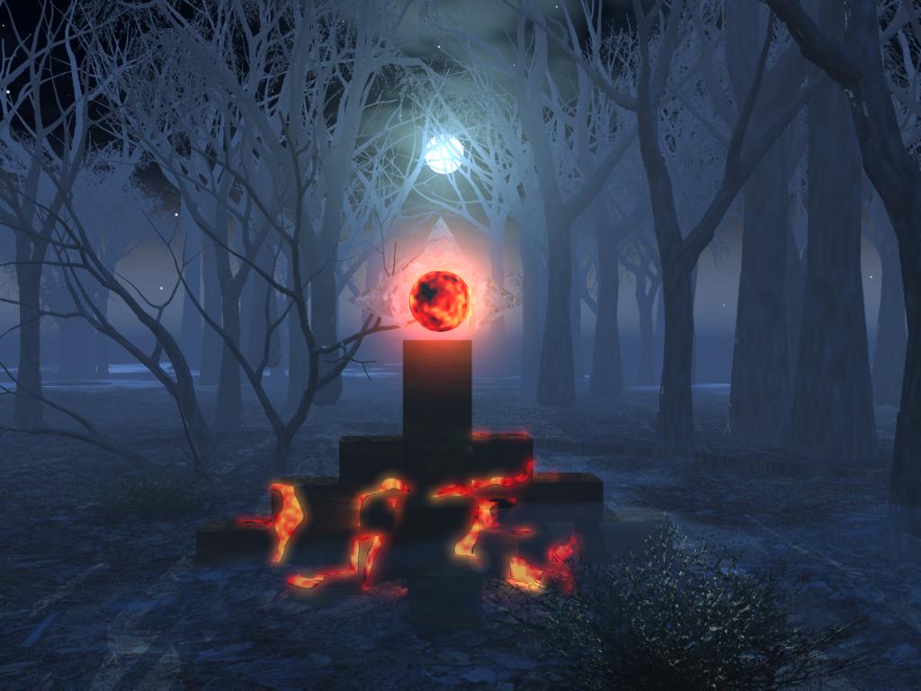 foret sombre autel
